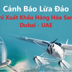 Cảnh Báo Lừa Đảo Khi Xuất Khẩu Hàng Hóa Sang Dubai - UAE